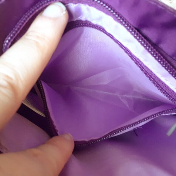 Lug Small Purple Crossbody Bag - Picture 13 of 15